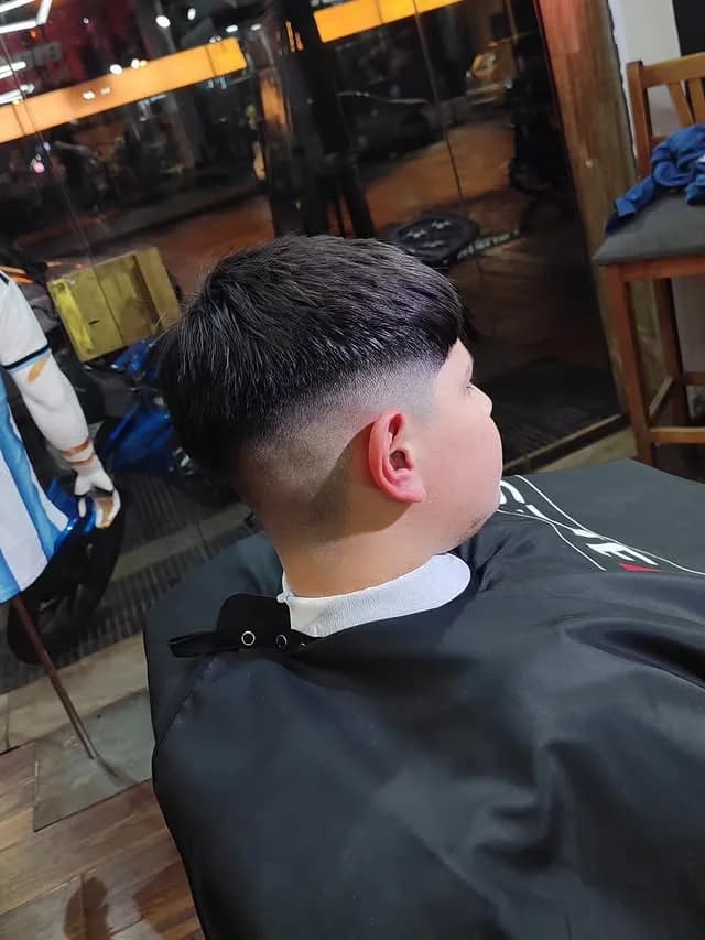 Resultado final de corte y barba